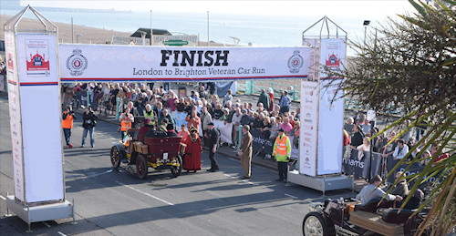 Finish in Brighton - 2015 Finish Arch